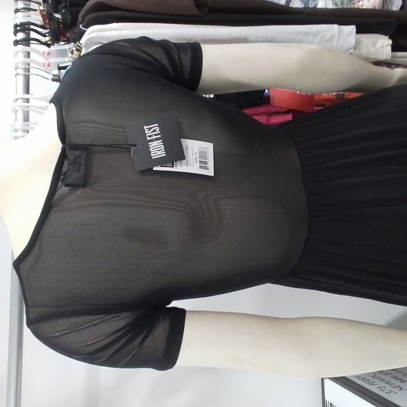 SALE ❌❌ NEW Iron Fist Black Mesh Dress - Picture 8 of 9